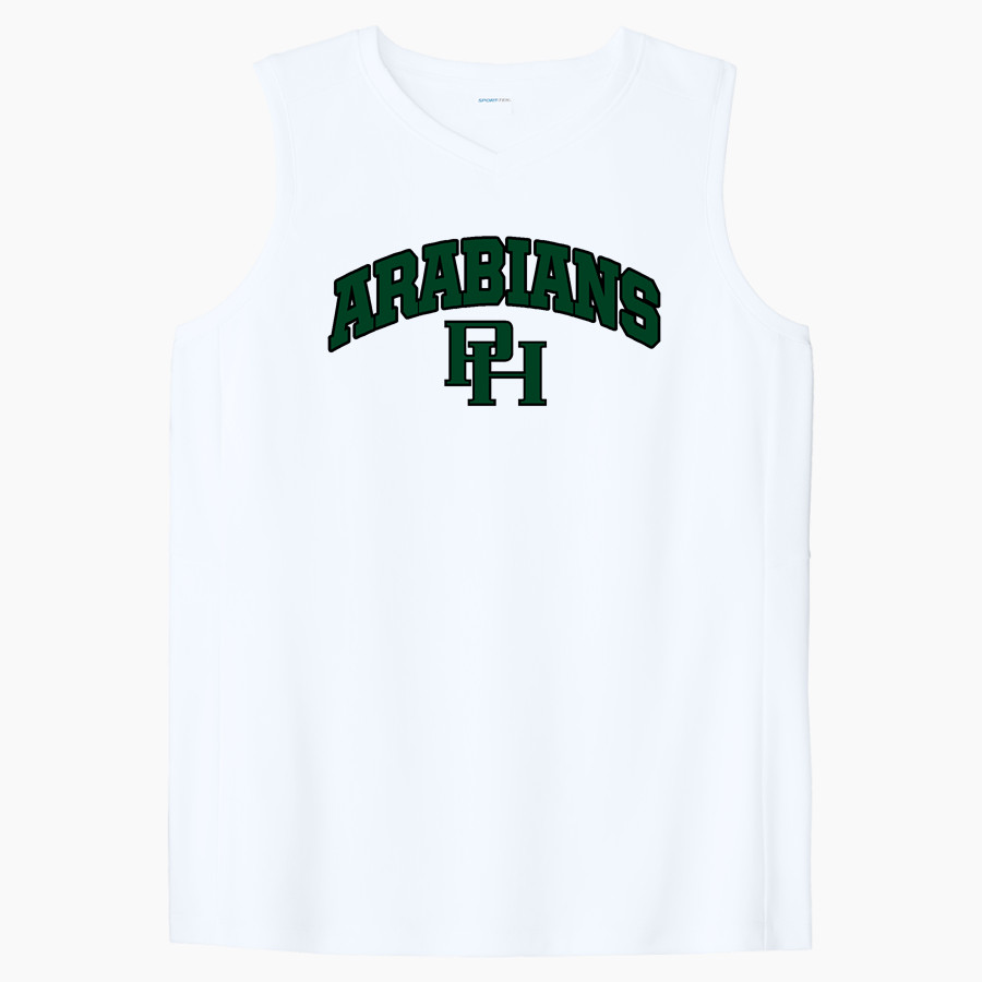 Pendleton Heights Arabians Online Store <span class="pdp-name-mascot">Pendleton Heights Arabians</span> Sport-Tek Women's Club Sleeveless V-Neck