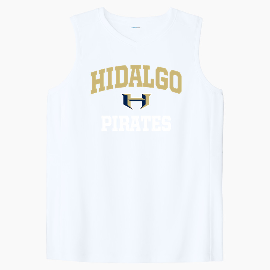 HIDALGO EARLY COLLEGE HIGH SCHOOL PIRATES <span class="pdp-name-mascot">HIDALGO EARLY COLLEGE PIRATES</span> Sport-Tek Women's Club Sleeveless V-Neck