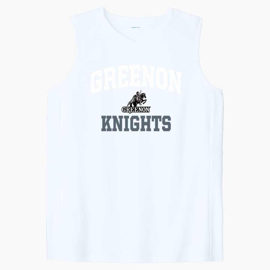 GREENON HIGH SCHOOL KNIGHTS <span class="pdp-name-mascot">GREENON KNIGHTS</span> Sport-Tek Women's Club Sleeveless V-Neck