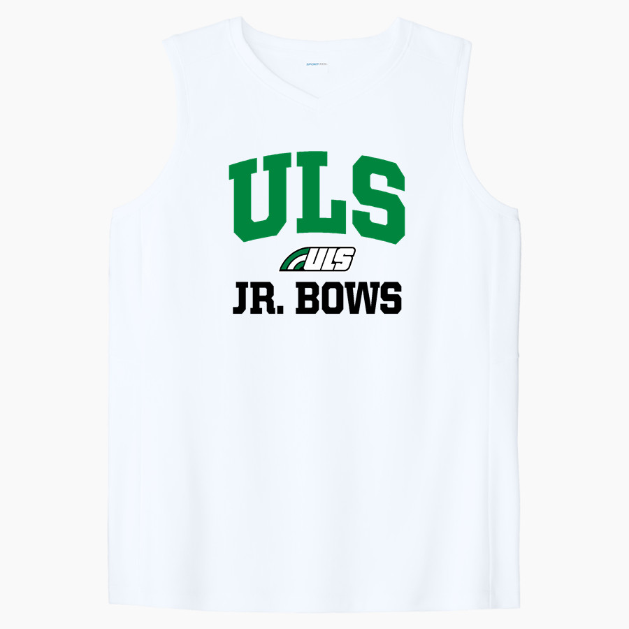 ULS Jr. Bows Sport-Tek Women's Club Sleeveless V-Neck