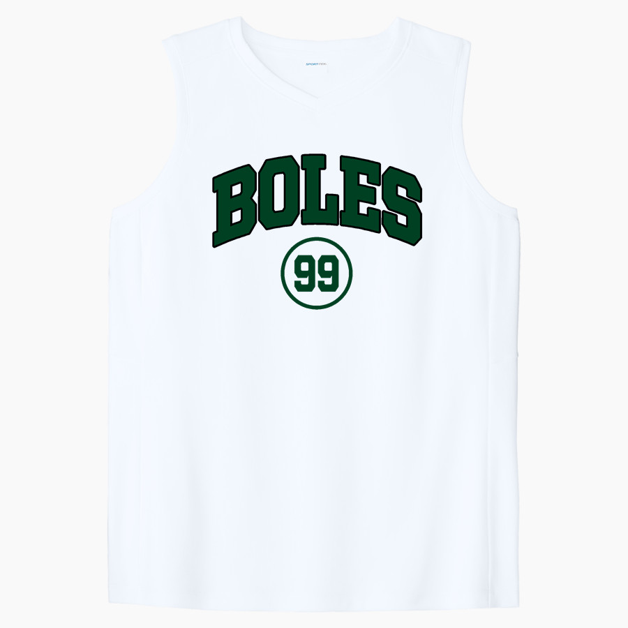 BOLES HIGH SCHOOL HORNETS Sport-Tek Women's Club Sleeveless V-Neck