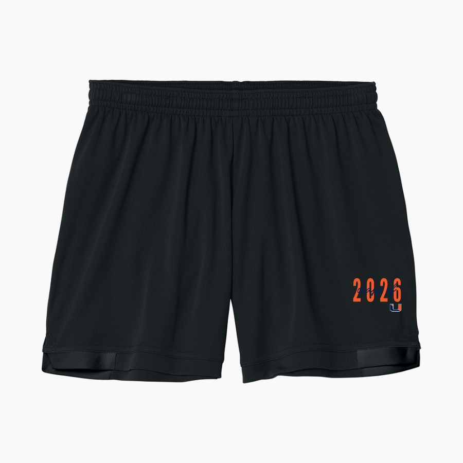 Union Bears Sport-Tek Women's Club 5in Short