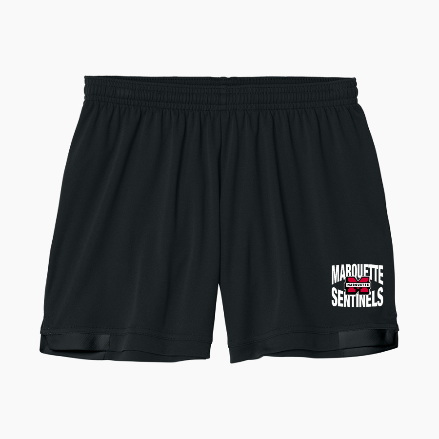 Marquette Sentinels Sport-Tek Women's Club 5in Short