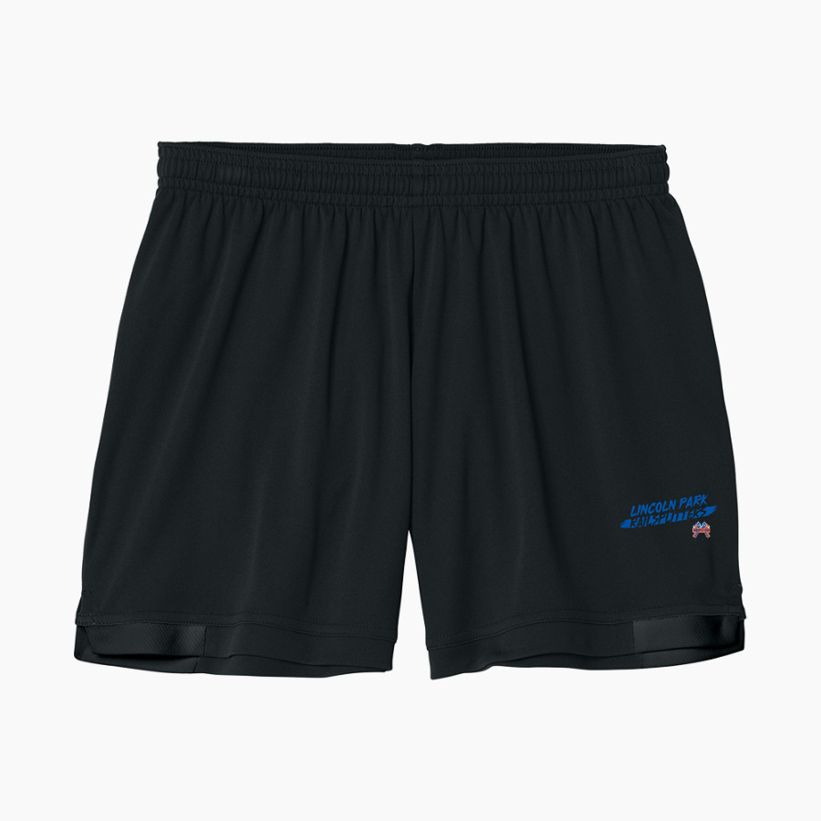 LINCOLN PARK HIGH SCHOOL RAILSPLITTERS <span class="pdp-name-mascot">LINCOLN PARK RAILSPLITTERS</span> Sport-Tek Women's Club 5in Short