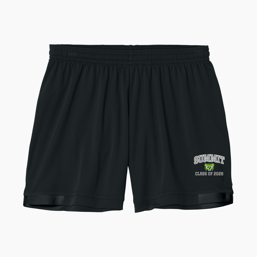 Summit Sabrecats Sport-Tek Women's Club 5in Short