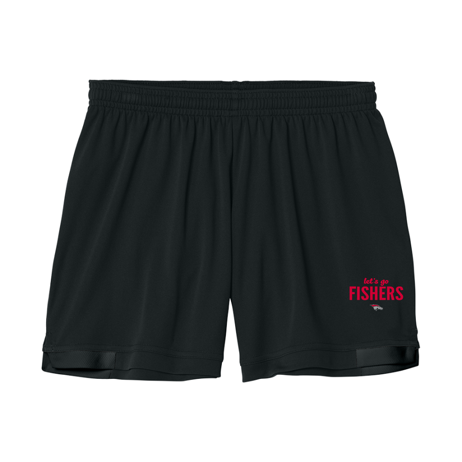 Fishers Chargers <span class="pdp-name-mascot">Fishers Chargers</span> Sport-Tek Women's Club 5in Short