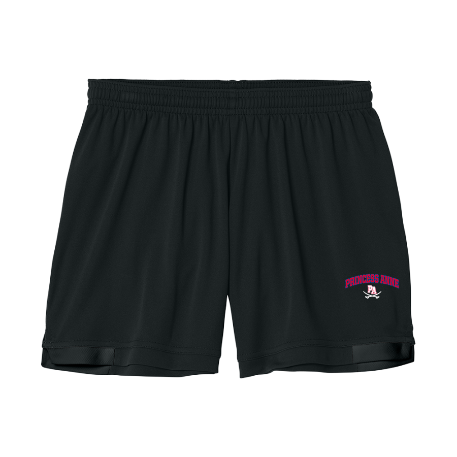 PRINCESS ANNE HIGH SCHOOL CAVALIERS <span class="pdp-name-mascot">PRINCESS ANNE CAVALIERS</span> Sport-Tek Women's Club 5in Short