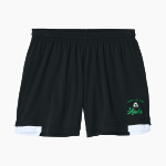 ARCHMERE ACADEMY AUKS <span class="pdp-name-mascot">ARCHMERE ACADEMY AUKS</span> Sport-Tek Women's Club 5in Short Front Thumbnail