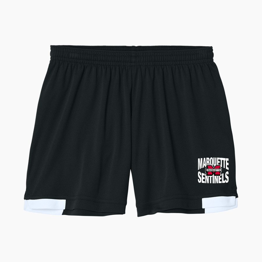 Marquette Sentinels Sport-Tek Women's Club 5in Short
