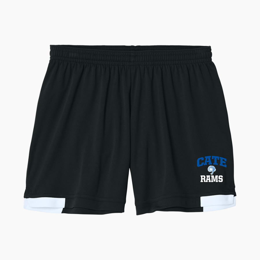 CATE SCHOOL RAMS <span class="pdp-name-mascot">CATE RAMS</span> Sport-Tek Women's Club 5in Short