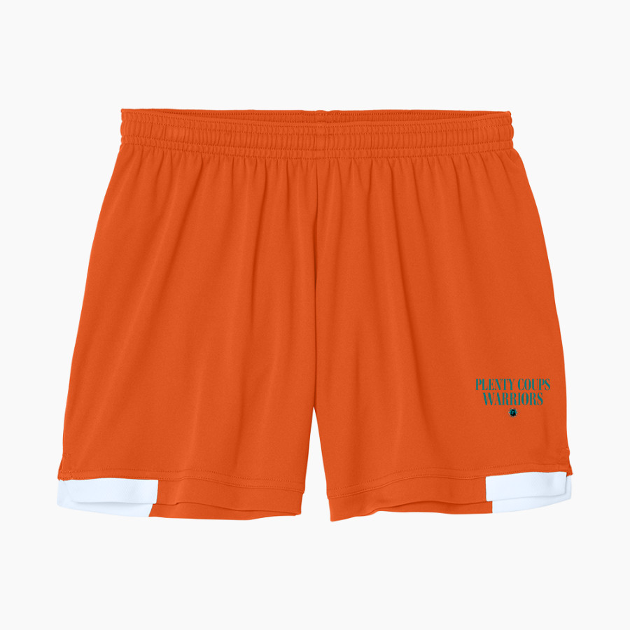 PLENTY COUPS HIGH SCHOOL WARRIORS Sport-Tek Women's Club 5in Short