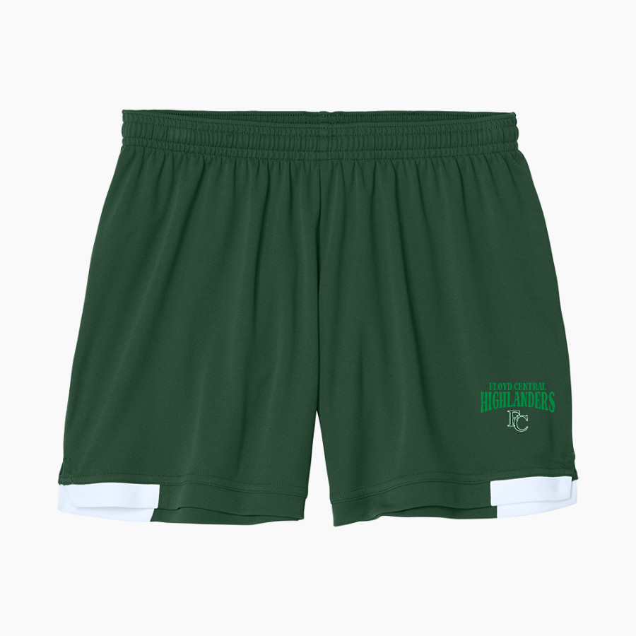 Floyd Central Highlanders Sport-Tek Women's Club 5in Short