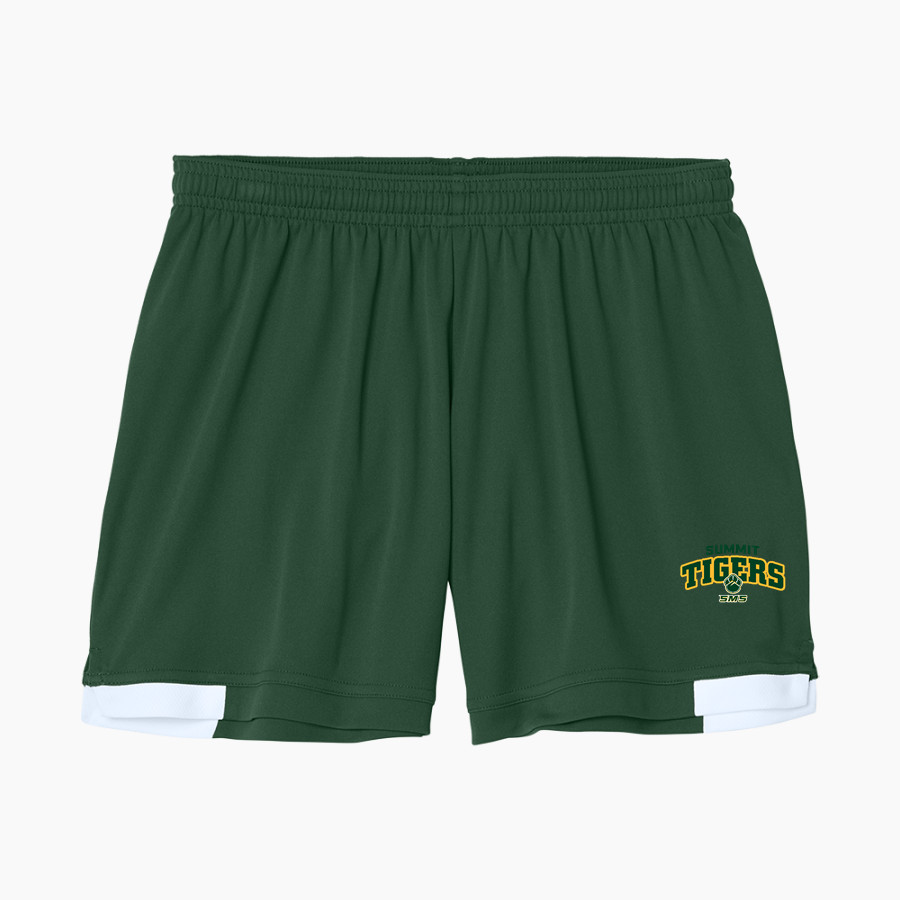 <span class="pdp-name-mascot">Summit Tigers</span> Sport-Tek Women's Club 5in Short