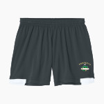 Fortune Academy Mighty Oaks online store Sport-Tek Women's Club 5in Short Front Thumbnail