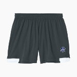 Modesto Junior College Pirates Sport-Tek Women's Club 5in Short Front Thumbnail