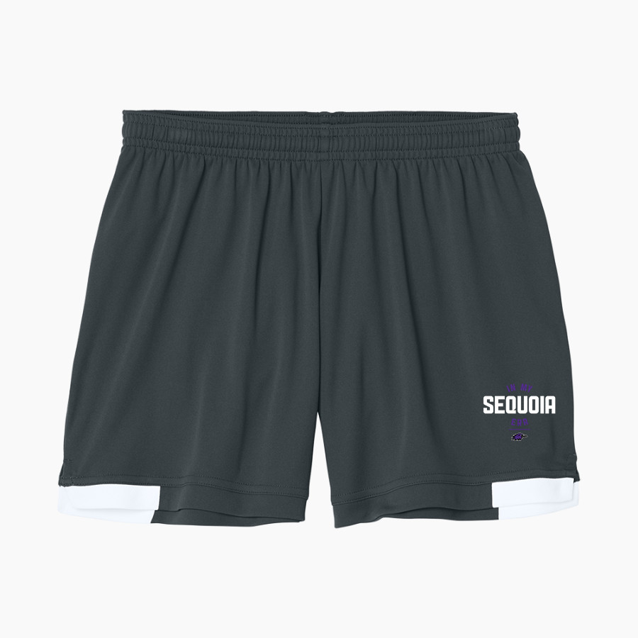Sequoia High School Online Apparel Store <span class="pdp-name-mascot">Sequoia</span> Sport-Tek Women's Club 5in Short