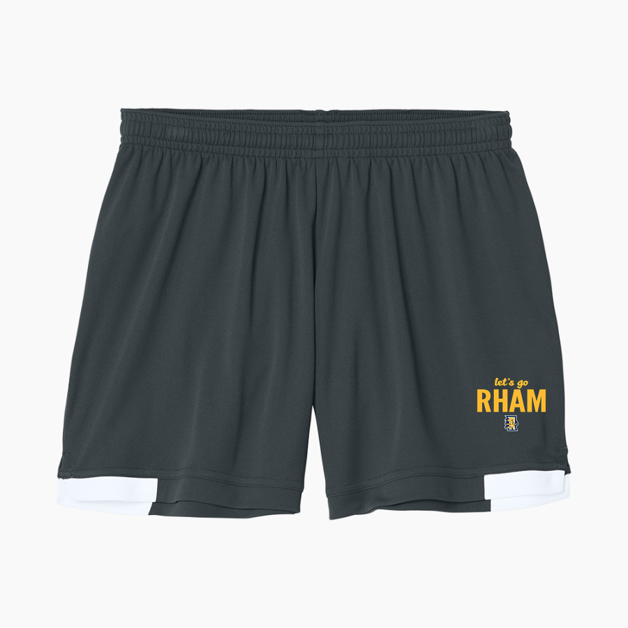 Rham Raptors <span class="pdp-name-mascot">Rham Sachems</span> Sport-Tek Women's Club 5in Short