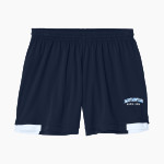 BARTLESVILLE HIGH SCHOOL BRUINS <span class="pdp-name-mascot">BARTLESVILLE BRUINS</span> Sport-Tek Women's Club 5in Short Front Thumbnail