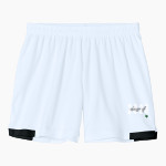 Pine Cobble Pine Cobble Sport-Tek Women's Club 5in Short Front Thumbnail