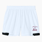 Ysleta Braves <span class="pdp-name-mascot">Ysleta Braves</span> Sport-Tek Women's Club 5in Short Front Thumbnail
