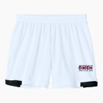 OWEN warhorses mountain tough...valley strong <span class="pdp-name-mascot">CHARLES D OWEN WARHORSES</span> Sport-Tek Women's Club 5in Short Front Thumbnail