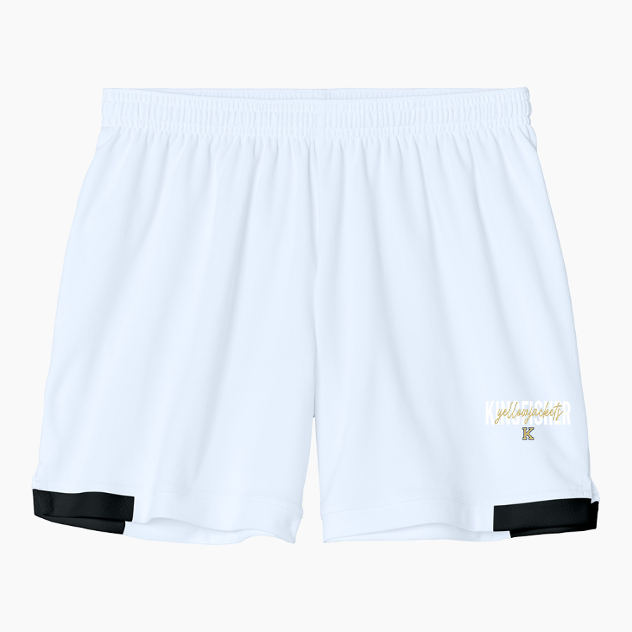 KINGFISHER HIGH SCHOOL YELLOWJACKETS <span class="pdp-name-mascot">KINGFISHER YELLOWJACKETS</span> Sport-Tek Women's Club 5in Short