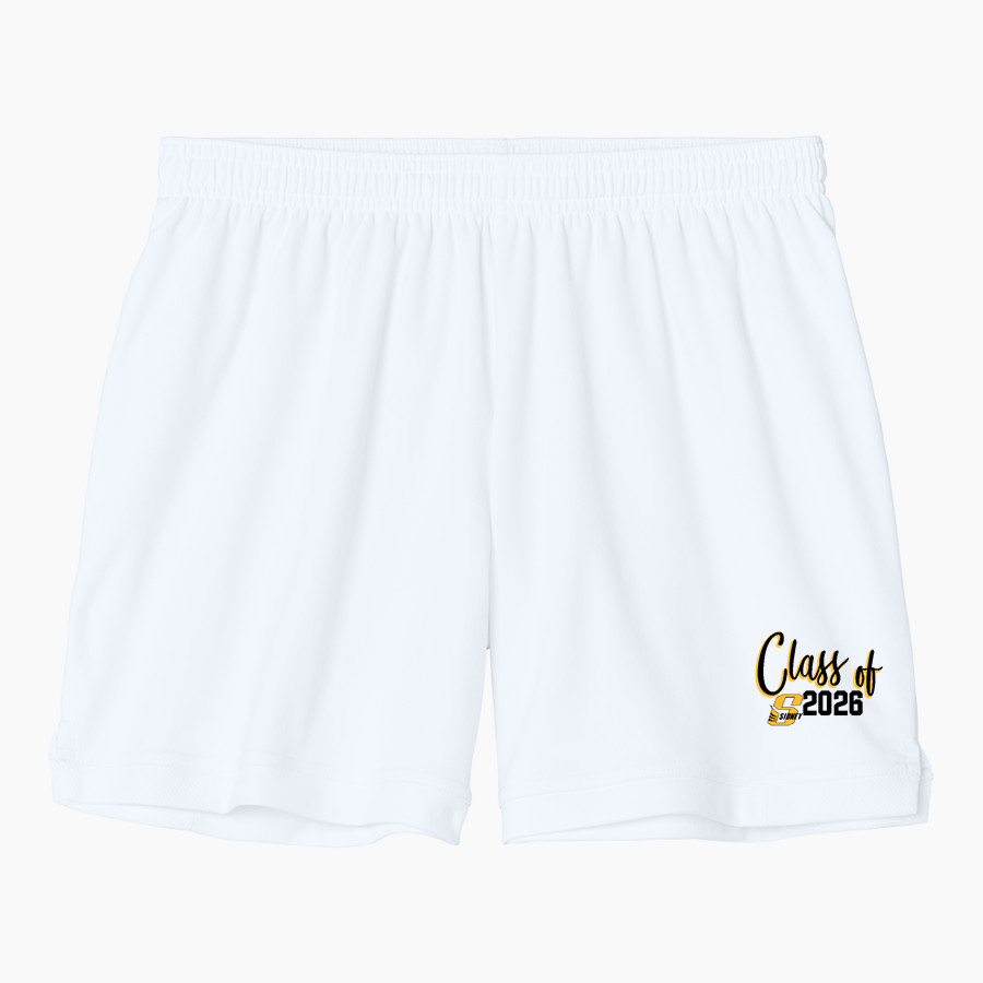 SIDNEY HIGH SCHOOL YELLOW JACKETS <span class="pdp-name-mascot">SIDNEY YELLOW JACKETS</span> Sport-Tek Women's Club 5in Short