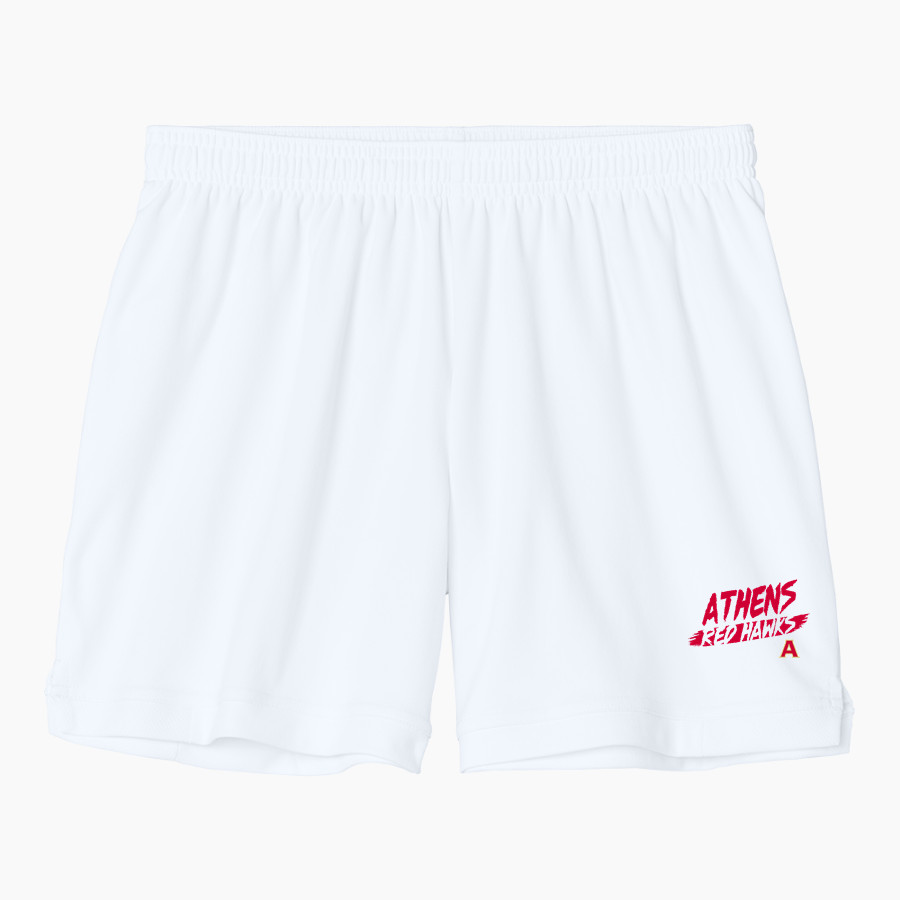 ATHENS HIGH SCHOOL RED HAWKS Sport-Tek Women's Club 5in Short
