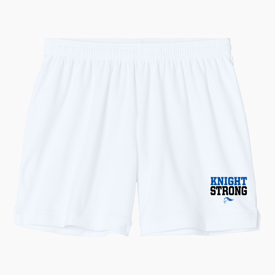 ROCKY BAYOU CHRISTIAN SCHOOL KNIGHTS Sport-Tek Women's Club 5in Short