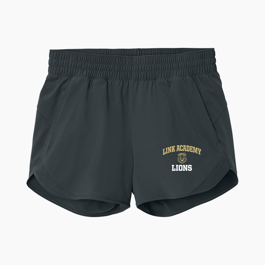 Link Lions <span class="pdp-name-mascot">Link Year Prep School Lions</span> Sport-Tek Women's Repeat Swift Short