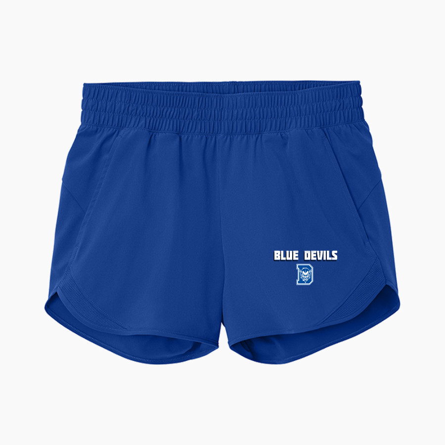 DAVIS SENIOR HIGH SCHOOL BLUE DEVILS <span class="pdp-name-mascot">DAVIS BLUE DEVILS</span> Sport-Tek Women's Repeat Swift Short