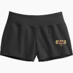 Omro School District Sideline Store <span class="pdp-name-mascot">OMRO FOXES</span> Sport-Tek Women's Repeat Short Front Thumbnail