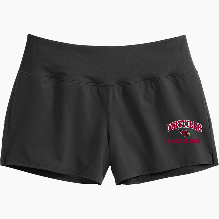 MAYVILLE HIGH SCHOOL CARDINALS Sport-Tek Women's Repeat Short