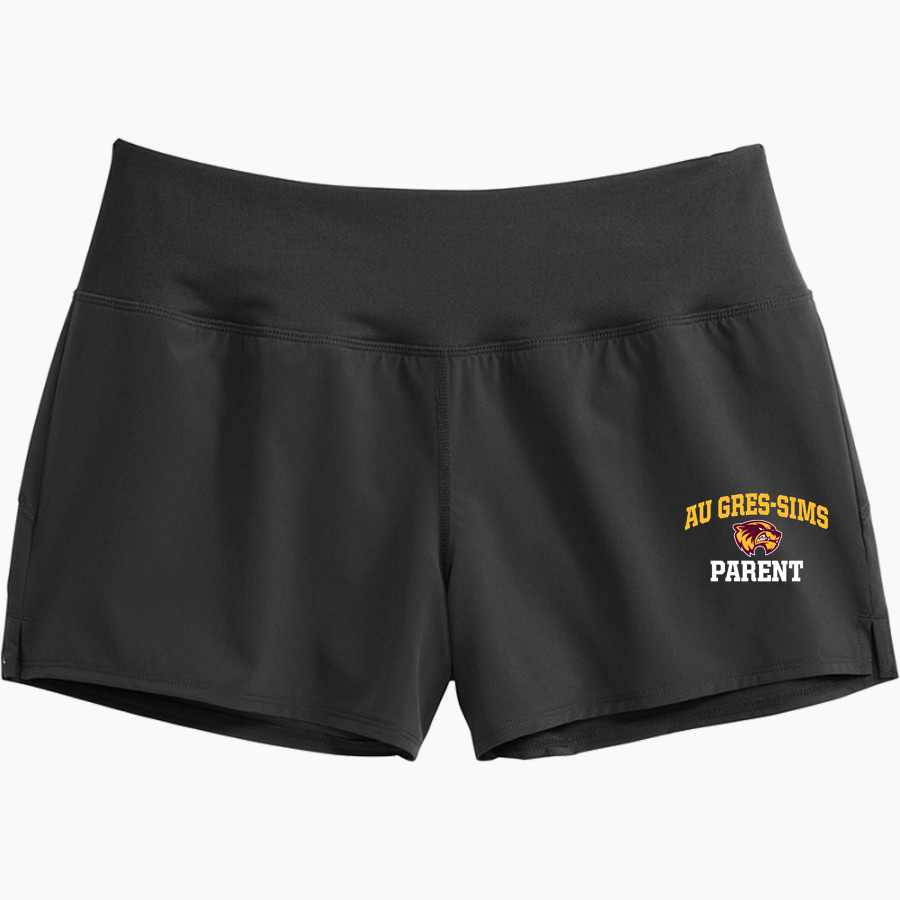 Au Gres-Sims HIGH SCHOOL WOLVERINES <span class="pdp-name-mascot">AU GRES - SIMS WOLVERINES</span> Sport-Tek Women's Repeat Short