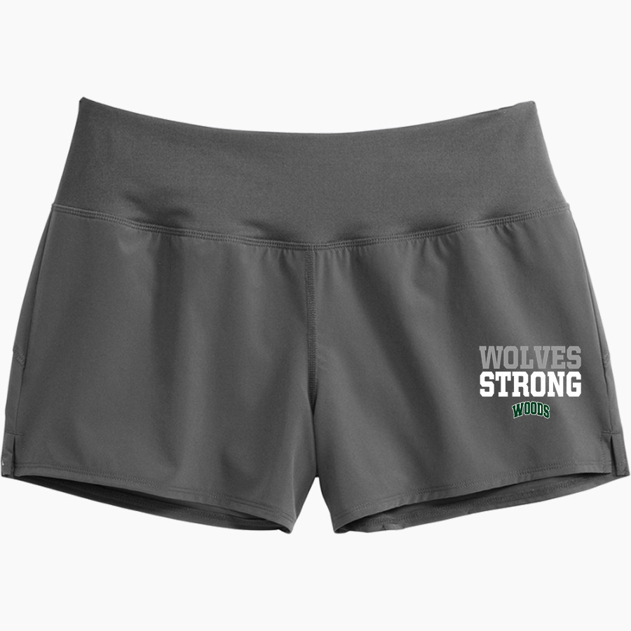 Woods Charter Wolves Sport-Tek Women's Repeat Short