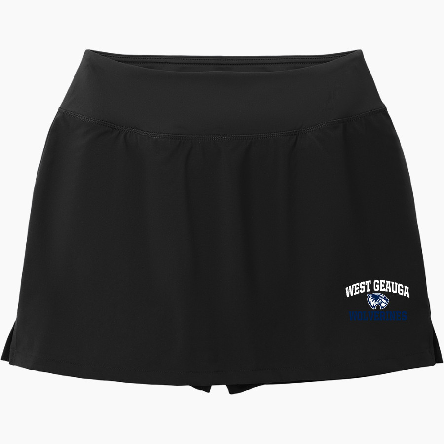 WEST GEAUGA HIGH SCHOOL WOLVERINES ONLINE STORE <span class="pdp-name-mascot">WEST GEAUGA WOLVERINES</span> Sport-Tek Women's Repeat Skort