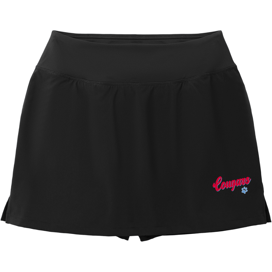 CROW HIGH SCHOOL Cougars Online Store <span class="pdp-name-mascot">CROW COUGARS</span> Sport-Tek Women's Repeat Skort