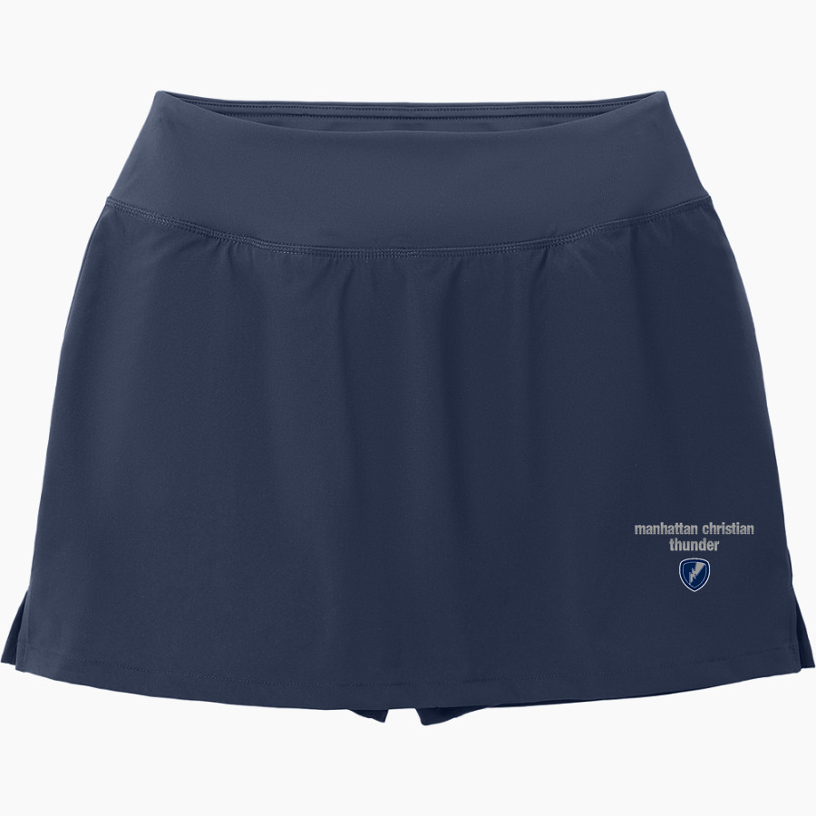 Manhattan Christian Thunder <span class="pdp-name-mascot">Manhattan Christian Thunder</span> Sport-Tek Women's Repeat Skort