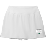 SCTCC Cyclones Online Apparel Store <span class="pdp-name-mascot">St Cloud Cyclones</span> Sport-Tek Women's Repeat Skort Front Thumbnail