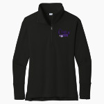 Glencoe-Silver Lake Panthers <span class="pdp-name-mascot">Glencoe Silver-Lake Panthers</span> Sport-Tek Ladies' Sport-Wick Flex Fleece 1/4-Zip Front Thumbnail