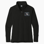 EDMOND MEMORIAL HIGH SCHOOL BULLDOGS <span class="pdp-name-mascot">EDMOND MEMORIAL BULLDOGS</span> Sport-Tek Ladies' Sport-Wick Flex Fleece 1/4-Zip Front Thumbnail