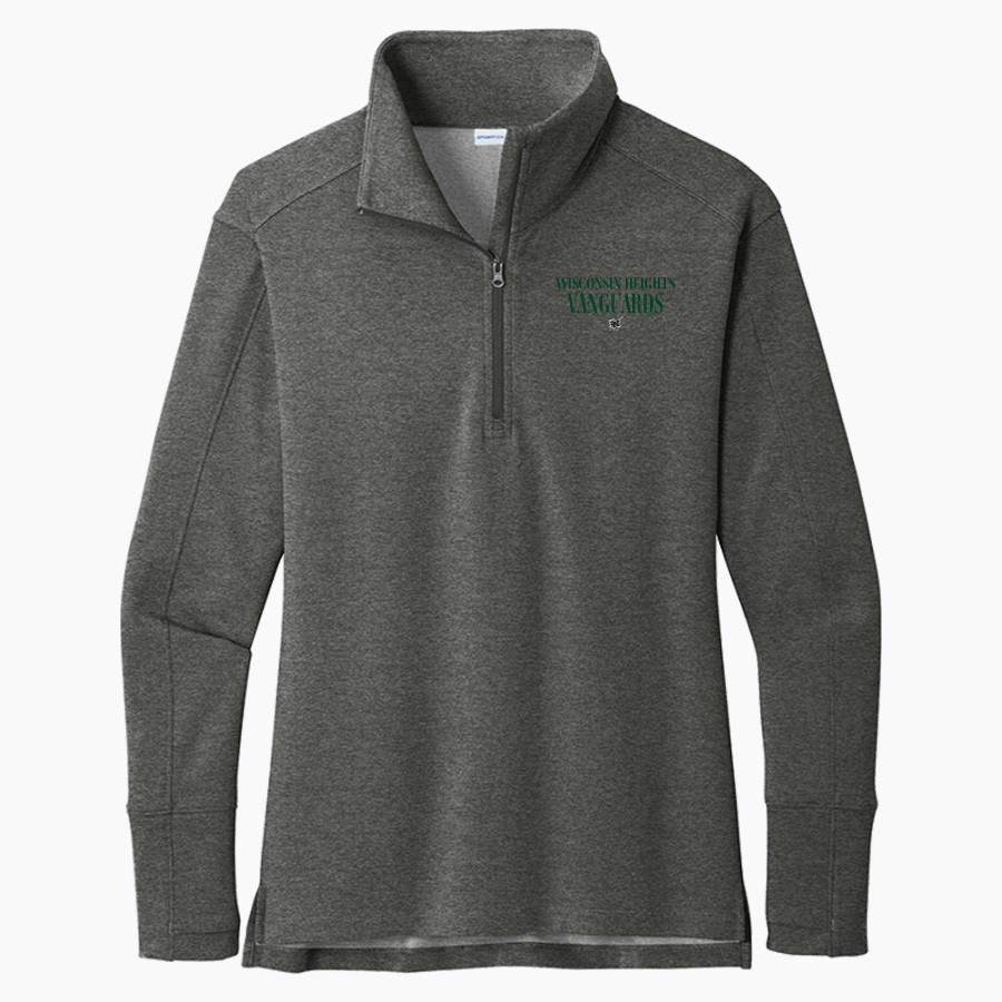 Wisconsin Heights High School Vanguards <span class="pdp-name-mascot">Wisconsin Heights High School</span> Sport-Tek Ladies' Sport-Wick Flex Fleece 1/4-Zip