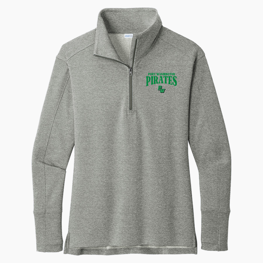 PORT WASHINGTON HIGH SCHOOL PIRATES <span class="pdp-name-mascot">PORT WASHINGTON PIRATES</span> Sport-Tek Ladies' Sport-Wick Flex Fleece 1/4-Zip
