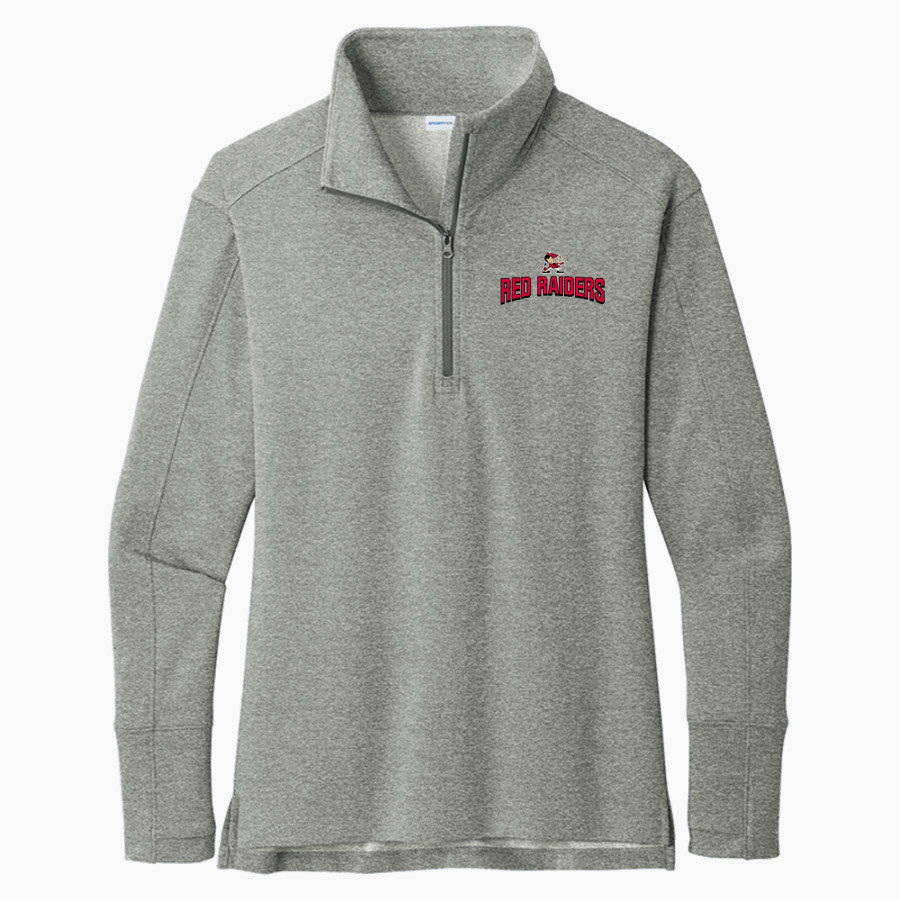 Pulaski Red Raiders <span class="pdp-name-mascot">Pulaski Red Reaiders</span> Sport-Tek Ladies' Sport-Wick Flex Fleece 1/4-Zip
