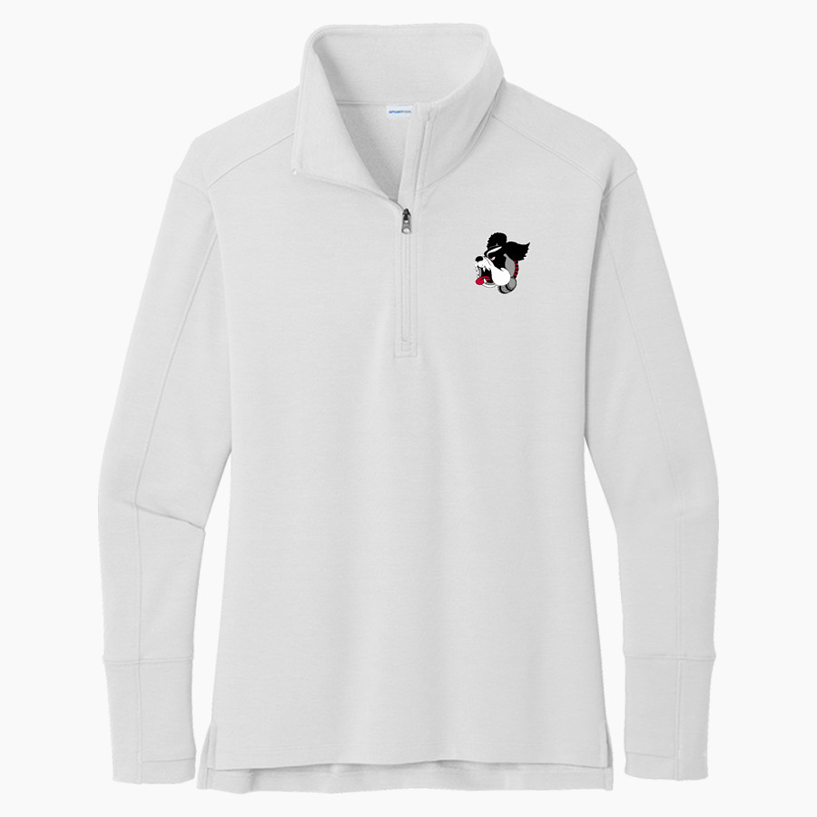 Mt. Hood Community College Mt. Hood Community C <span class="pdp-name-mascot">Mt. Hood Community College</span> Sport-Tek Ladies' Sport-Wick Flex Fleece 1/4-Zip