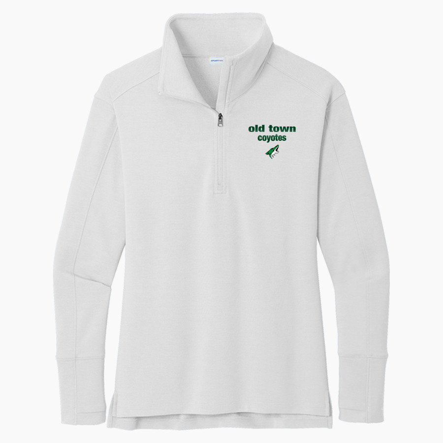 Old Town Coyotes <span class="pdp-name-mascot">Old Town Coyotes</span> Sport-Tek Ladies' Sport-Wick Flex Fleece 1/4-Zip