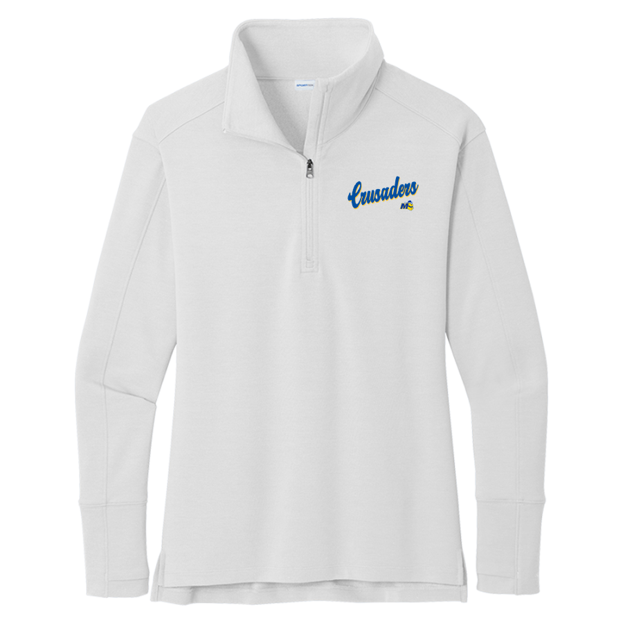 Madonna Crusaders <span class="pdp-name-mascot">Madonna Crusaders</span> Sport-Tek Ladies' Sport-Wick Flex Fleece 1/4-Zip
