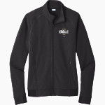 Akins Eagles Sport-Tek Women's PosiCharge Strive Full-Zip Jacket Front Thumbnail