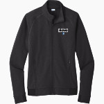 DAVIS SENIOR HIGH SCHOOL BLUE DEVILS <span class="pdp-name-mascot">DAVIS BLUE DEVILS</span> Sport-Tek Women's PosiCharge Strive Full-Zip Jacket Front Thumbnail