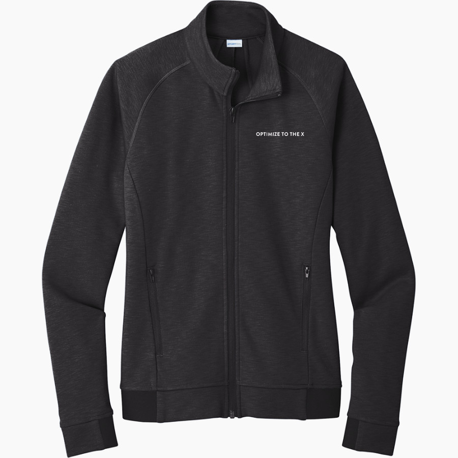 O2X Human Performance Human Performance <span class="pdp-name-mascot">O2X Human Performance</span> Sport-Tek Women's PosiCharge Strive Full-Zip Jacket